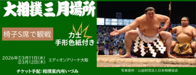 大相撲三月場所観戦