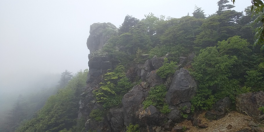 赤石山山頂