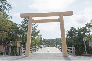 宇治橋新鳥居(イメージ)