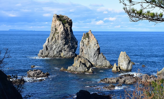 青海島自然研究路からの景色（イメージ）