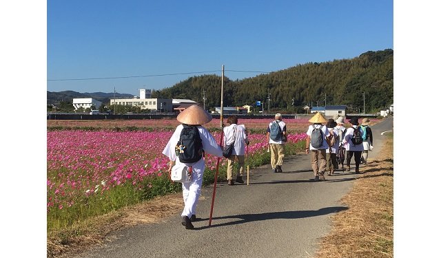 完全徒歩巡拝(イメージ)