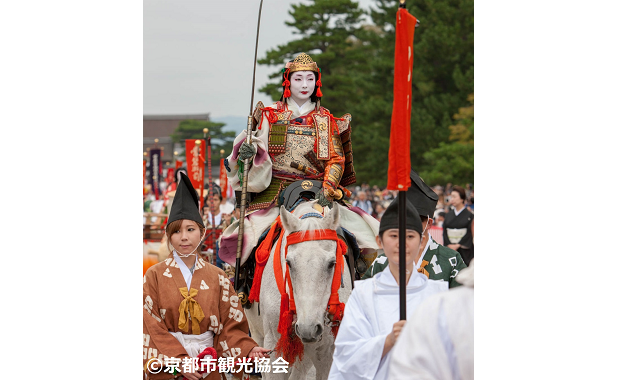 時代祭平安時代婦人列巴御前（京都市観光協会貸出画像）