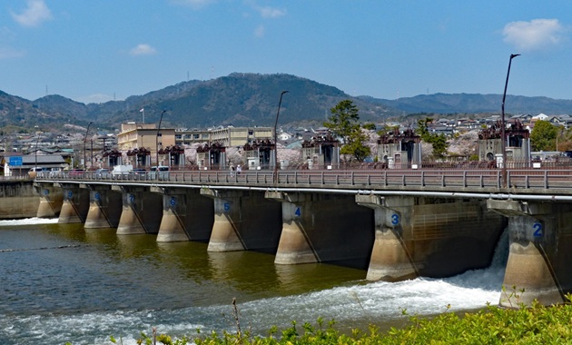 瀬田川洗堰（公社）びわこビジターズビューロー