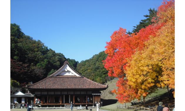 紅葉の旧閑谷学校（イメージ）