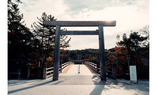 伊勢神宮　宇治橋
