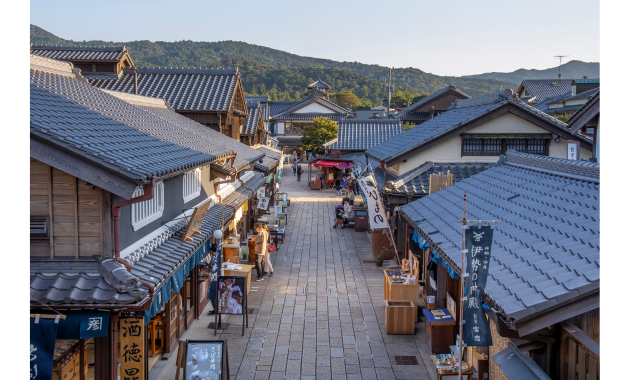 おかげ横丁街並み（職人長屋）