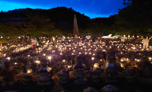 あだし野念仏寺千灯供養