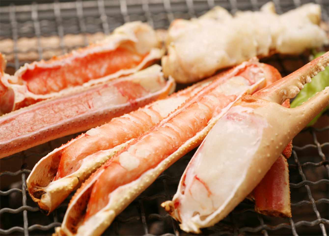 炭火焼き蟹