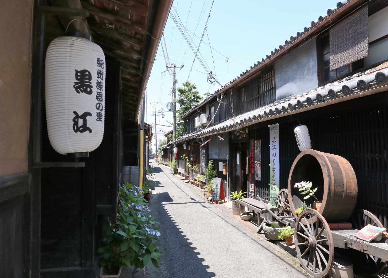黒江の町並み