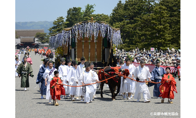 牛車（京都御苑）画像提供：京都市観光協会