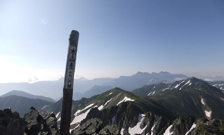 黒部五郎岳・鷲羽岳・水晶岳