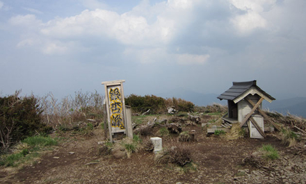 銀杏峰と平家岳