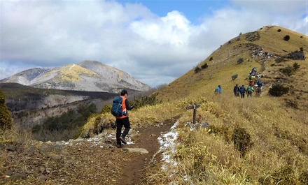 一目山から涌蓋山縦走
