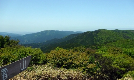 脊振全山縦走②井原山から雷山・羽金山を越えて