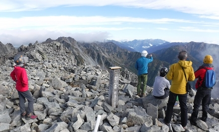 前穂高岳・奥穂高岳・涸沢