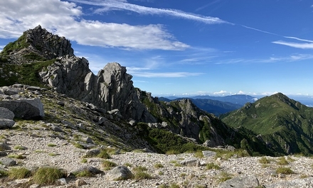 宝剣岳・三ノ沢岳