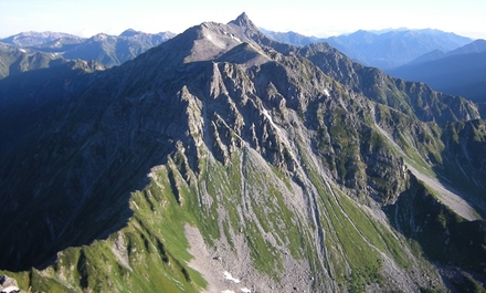 北穂高岳・南岳・槍ケ岳（大キレット）