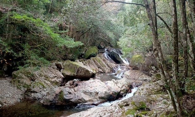 滑床渓谷(イメージ)