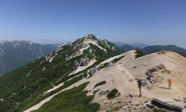 燕岳山頂（イメージ）