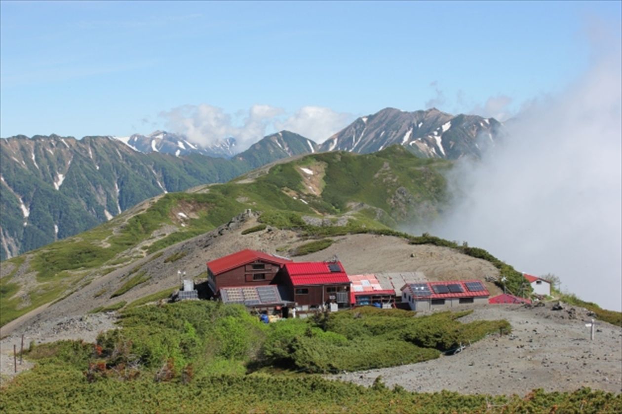 蝶ヶ岳山荘(イメージ)