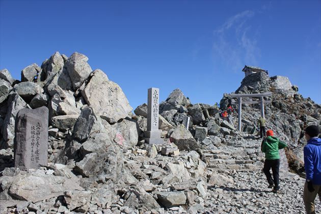 雄山山頂(イメージ)