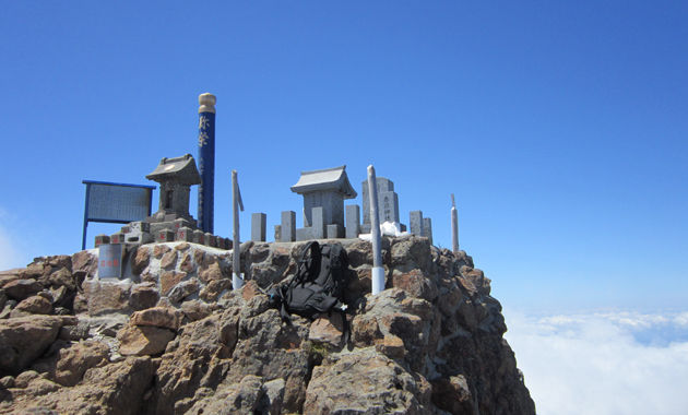 赤岳山頂（イメージ）