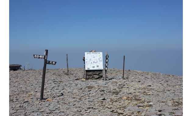 硫黄岳山頂(イメージ)