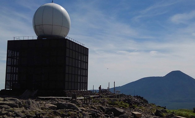 霧ヶ峰・車山の観測所(イメージ)