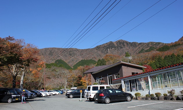 麓から金時山(イメージ)