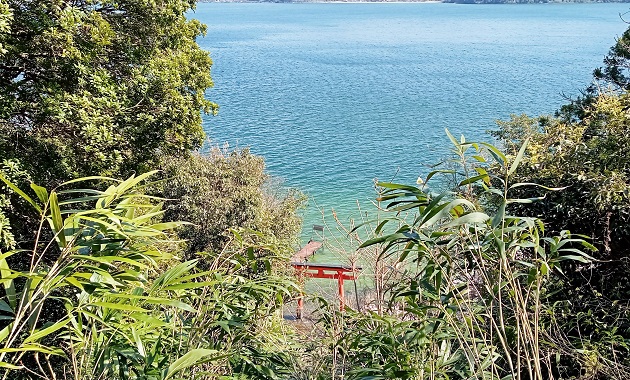 沖島・厳島神社(イメージ)