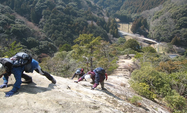 厳しい行場が続く（イメージ）