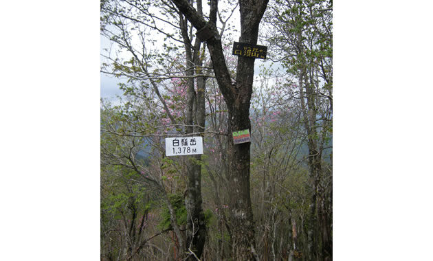 白鬚岳（イメージ）