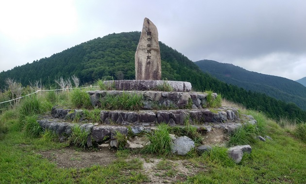 大峯奥駆道を展望できる観音平展望台（イメージ）