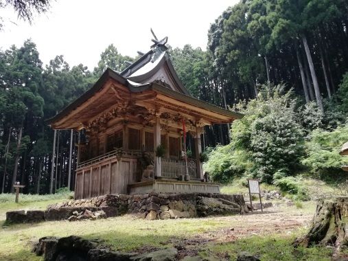 笠形神社拝殿(イメージ)