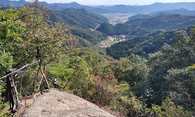 展望の良い「マンモスの背」からの眺め(イメージ)