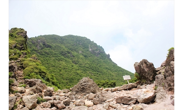マタエから見た由布岳西峰(イメージ)