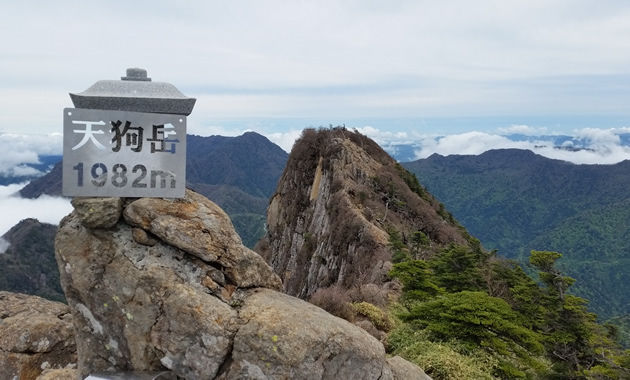 天狗岳山頂（イメージ）