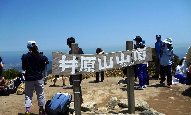 井原山の山頂(イメージ)