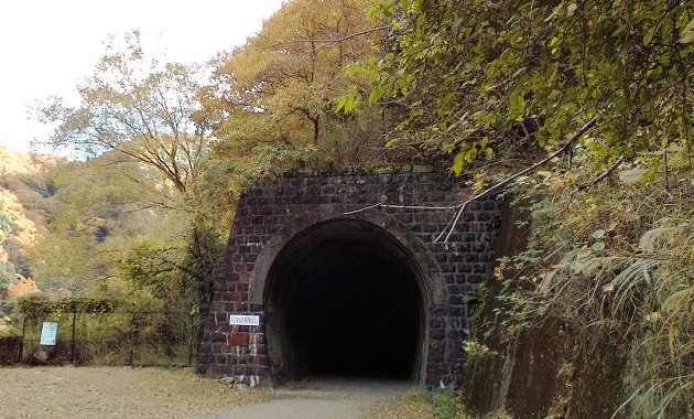 福知山線廃線敷・トンネル（イメージ）