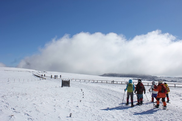 雪山登山・スノーシューハイク